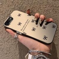 ราคา ปลอกสําหรับ iPhone 6 6s 6 plus 6s plus iPhone 7 8 Plus เคสโทรศัพท์ Simple ปมผีเสื้อความงามสาวออกแบบใหม่กันกระแทกปกหลัง (41406306876)