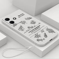 ราคา ปลอกสําหรับ OPPO A3X 4G OPPO A3 5G A3 4G A3 pro 5G เคสโทรศัพท์ดอกไม้อินเทรนด์พร้อมเชือกเส้นเล็กความงามซิลิโคน TPU Soft Shell สาวออกแบบใหม่กันกระแทก CASE (27692026912)