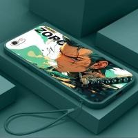 ราคา ปลอก iPhone 6 6s 6 plus 6s plus 7 8 Plus 5s เคสโทรศัพท์การ์ตูนอะนิเมะ ONE PIECE พร้อมเชือกเส้นเล็กความงามซิลิโคน TPU Soft Shell ดีไซน์ใหม่กันกระแทก CASE (29952356715)