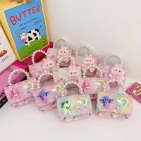 ราคา กระเป๋าMessengerแบบการ์ตูนเพิร์ล ทรงสี่เหลี่ยมเล็ก Princess Style สำหรับเด็กและวัยรุ่น (55505398068)