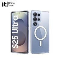 ราคา it เคสแม่เหล็กแบบใสสําหรับ Sansungs25Ultra s25Ultra s24Ultra s23Ultra s22Ultra s23 s22 s23p s25P s25Ultra case (26468073256)