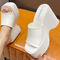 ราคา ขายร้อน F X รองเท้าแตะผู้หญิงรองเท้าส้นเตารีดแฟชั่นใส่ด้านนอก2023รองเท้าส้นตึกแบบใหม่หัวเหลี่ยมน้ำหนักเบาแมตช์ง่ายกันน้ำเพิ่มความสูง (29708699675)