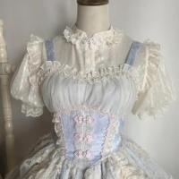 ราคา ชุดlolitaสไตล์ญี่ปุ่น ผ้าเนื้อนุ่ม สำหรับวันร้อน (42379306471)
