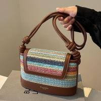 ราคา กระเป๋าสานกระเป๋าถือกระเป๋าใบเล็กผู้หญิงแบบใหม่ฤดูร้อนกระเป๋าใต้วงแขนกระเป๋าฟางกระเป๋าสะพายข้าง (47505562702)