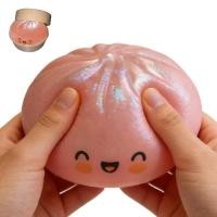 ราคา สกุชชี่รูปซาลาเปาแบบนุ่มพร้อมกล่องนึ่งลูกบอลคลายเครียดรูปซาลาเปาตลกสําหรับเด็กผู้ใหญ่นักเรียนคนงาน ว้าว (47256983012)