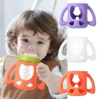 ราคา ที่จับซิลิโคนสําหรับขวดนมที่ใส่ขวดนมตามหลักสรีรศาสตร์ที่จับขวดนมอุปกรณ์เสริมขวด ว้าว (40466829892)