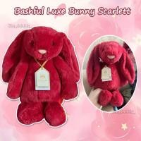ราคา Jellycat Bashful Luxe Bunny Scarlett ของเล่นตุ๊กตาขนยาวกระต่ายสีแดงของขวัญวันเกิดที่ดีสําหรับเด็กผู้ใหญ่ chwuieth (41957704932)
