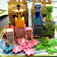 ราคา สําหรับภาพยนตร์ Minecraft Happy meal Mcdonalds 2025 McDONALDS Minecraft ตัวละคร Building Blocks ชุดเกม chwuieth (28386235451)