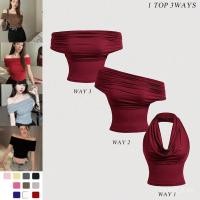 ราคา DUNEA Women FashionSexy Halter Tank (53807397924)