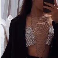 ราคา Dunea เสื้อสายคล้องคอ ประดับหินฝังโซ่ สําหรับผู้หญิง (18477272773)