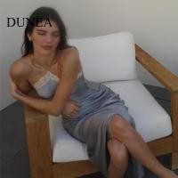 ราคา Dunea ชุดเดรส คอแต่งระบาย แต่งลูกไม้ เซ็กซี่ สําหรับผู้หญิง (23069176823)