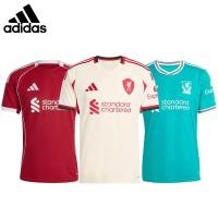 ราคา Liverpool x adidas Drop 25 26 Home Away Kits เสื้อฟุตบอล (40529277019)