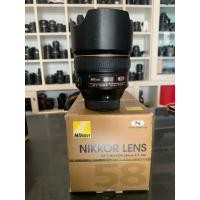 ราคา Nikon lens 58mm F1 4 G ครบกล่อง อดีต0 (25913904638)