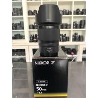 ราคา NIKOR Z50mm F1 4 ปกร สภาพสวย hoodแน่น (42800854223)