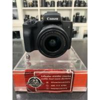 ราคา CANON M50 Mark II 15 45mm อุปกรณ์ แบต แท่นชาร์จ สายคล้อง ชต 4000 (44007151328)