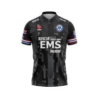 ราคา เสื้อพิมพ์ลายคอปก EMS 299 เสื้อสวยออกใหม่ใส่แล้วพร้อมออกไปปฏิบัติงาน (17392816808)