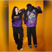 ราคา เสื้อป๋าบอล รุ่นแขนยาว Hood ผ้าไมโคร สีม่วงดำ พร้อมสติกเกอร์ กีฬา (26012745331)