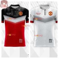 ราคา เสื้อฟุตบอลทีมแมนยูเสื้อโปโลเก่า พิมพ์ลายสวยๆ ระบายอากาศดี ไม่ดูดเหงือ แห้งไว (25811876196)