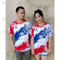 ราคา เสื้อลายธงชาติไทยเนื้อผ้าไมโครใส่สบายระบายอากาศได้ดีใสแล้วไม่ร้อน (43405168458)