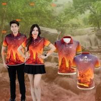 ราคา เสื้อโปโลกีฬาท่องเที่ยวลายไทย Unisex สบายและสวยงาม (43605846666)