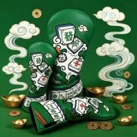 ราคา TRUE HOW ฝาครอบกอล์ฟไม้ แบบสตรีทแวร์ มาพร้อมลายจั๋ง ขนาดกลางสีแดง ป้องกันและสวยงาม (52356024175)