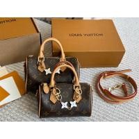 ราคา SS2022 Speedy Nano Mini Pillow Bag กระเป๋าสะพายไหล่ โมเดลใหม่ (54006329400)