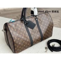 ราคา Retro Fashion Keepall 45 กระเป๋าเดินทางกระเป๋าถือ Unisex 255323 (40357509203)