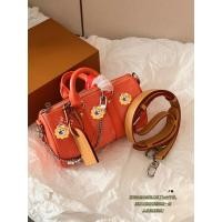 ราคา หล่อและแฟชั่นสีส้ม Keepall25 กระเป๋าหมอนกระเป๋าสะพายไหล่สําหรับทั้งชายและหญิง 270266 (55505977474)
