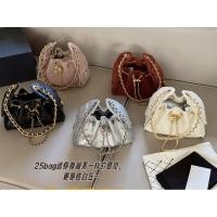 ราคา แฟชั่น 25C Hobo Hippie Underarm Bag Mini Bucket Bag 22cm 261864 (24096322367)
