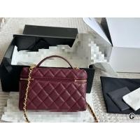 ราคา กระเป๋าสะพายไหล่ทรงกล่องแบน พร้อมสายโซ่ แบบประณีตและน่ารัก (52605269571)