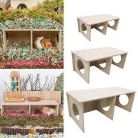 ราคา HAI บ้านรังหนูแฮมสเตอร์ที่ทนทาน กรงห้องโดยสารและปราสาทปลอดสารพิษธรรมชาติ (53405651272)