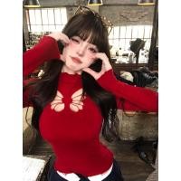 ราคา เสื้อยืดฮอลโลว์ผีเสื้อสาวฮอตสไตล์เกาหลี (28108210629)