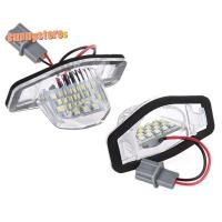 ราคา 2x ข้อผิดพลาดฟรีหลอดไฟป้ายทะเบียน Led สําหรับ Honda Crv Fit Jazz Crosstour Odyssey (26256422165)