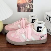 ราคา รองเท้าผ้าใบ KT Cat สไตล์เกาหลี ดีไซน์พิเศษ ปักเยอรมัน การฝึกอบรม สบายๆ สีขาบ (42127704784)