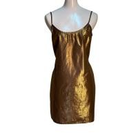 ราคา BCBG Generation Metallic Slip Dress เดรสสายเดี่ยว (28943672562)