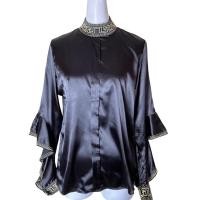 ราคา Fashion เสื้อคอจีน แขนยาว (28769316474)