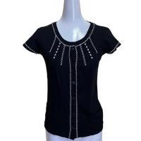 ราคา agnes b เสื้อคอกลม แขนสั้น (26335143305)