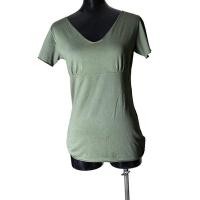 ราคา agnes b เสื้อคอวี แขนสั้น (22916721428)
