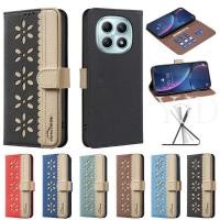 ราคา เคสสําหรับ Xiaomi POCO M8 Pro สีปิดกั้นดอกไม้เล็กๆหนังช่องเสียบการ์ด Anti Drop เคสโทรศัพท์ (52904728512)