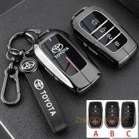 ราคา สังกะสีอัลลอยด์รถ Remote Key Case สําหรับ Toyota Camry Chr Corolla Cross Altis Revo Innova Hilux Yaris Fortuner Vios Alphard Harrier (44167137219)