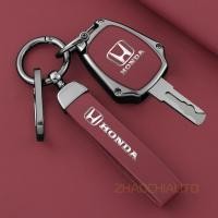 ราคา สังกะสีอัลลอยด์กุญแจรถสําหรับ Honda Accord Jazz City CRV นักบิน civic 2003 2007 2008 2009 2010 2011 2012 2013 ป้องกันกุญแจกระเป๋า (28001551133)