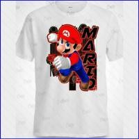 ราคา เสื้อยืดผ้าฝ้ายหนา สไตล์อนิเมะ Super Mario ขนาด 220g เหมาะสำหรับฤดูร้อน (52556497565)