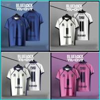 ราคา เสื้อยืดอะนิเมะแขนสั้น Isagi Yoichi Blue Lock เบอร์ 11 (48155547649)