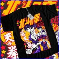 ราคา เสื้อยืดผ้าฝ้ายหนา ออกแบบจาก Hokuto no Ken Kenshiro เสื้อแขนสั้นสไตล์ญี่ปุ่น (51106705025)