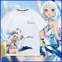 ราคา เสื้อยืดน่ารักลายอนิเมะ Genshin Impact Mualani แบบ 3D แขนสั้น เหมาะสำหรับคอสเพลย์หรือใส่ในชีวิตประจำวัน (54306672072)