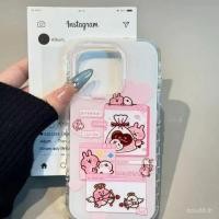 ราคา กระต่ายน่ารัก Maru ins ป้ายเหมาะสําหรับ iPhone 12 14ProMax 13 11ProMax 17ProMax 15 14Pro 11Pro 16Plus 17Pro 15ProMax 17AIR สีขาว Soft Sole เคสโทรศัพท์ 55EW (49952369759)