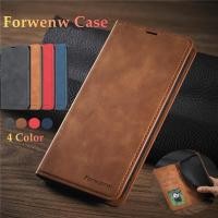 ราคา เคสหนังฝาพับ Samsung Galaxy Note 20 Ultra 5G Note 10 Plus Lite Note9 Note20 Note10 Forwenw Magnetic Leather Cases Flip Stand Casing Wallet Card Slots Bracket Shockproof Phone Case Protection Cover She