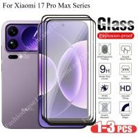 ราคา 1 3Pcs Xiaomi 17 Pro Max Screen Protector สําหรับ Xiaomi Mi 17 Pro Max Xiaomi 17 17Pro 5G 2025 Full Cover Clear กระจกนิรภัย HD ฟิล์มป้องกันกระจก Anti Scratch 9H ความแข็ง (53053922505)