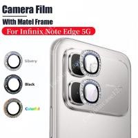 ราคา สําหรับ Infinix Note Edge 5G เพชรเลนส์แหวนฟิล์มกล้องสําหรับ Infinix Note Edge 5G 2026 แหวนโลหะป้องกัน HD ฝาครอบเลนส์ป้องกันฟิล์มกระจกนิรภัยป้องกันรอยขีดข่วน (45907490873)