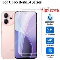 ราคา 1 3 ชิ้น OPPO Reno14 F ป้องกันหน้าจอสําหรับ OPPO Reno14 Pro Reno 14 14F Reno14F 14Pro 5G Clear View กระจกนิรภัย HD ฟิล์มป้องกันกระจก 9H ความแข็งโปร่งใสทั้งหมด Anti Scratch (41957011280)